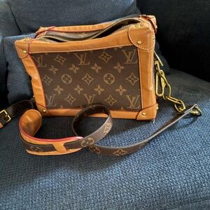 Louis Vuitton Monogram Bag with Gold Accents